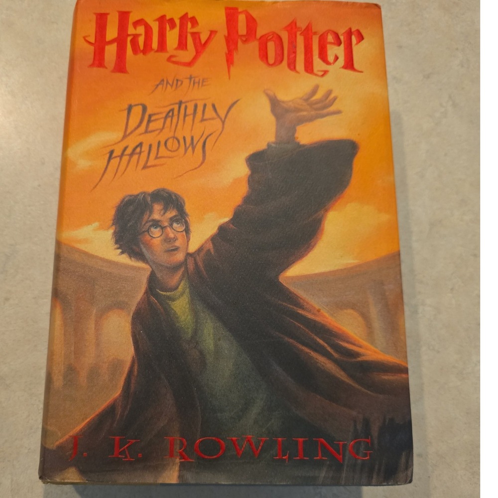 Harry Potter and the Deathly Hallows 1st Edition Error Copy JK Rowling Hardcover